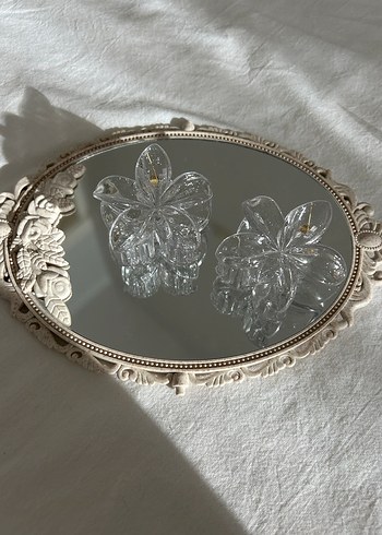 6 ADET Şeffaf Saç Tokası - Görsel 2