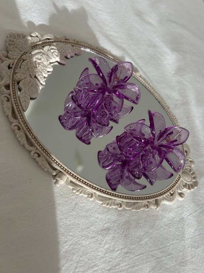 6 ADET Şeffaf Saç Tokası - Görsel 3