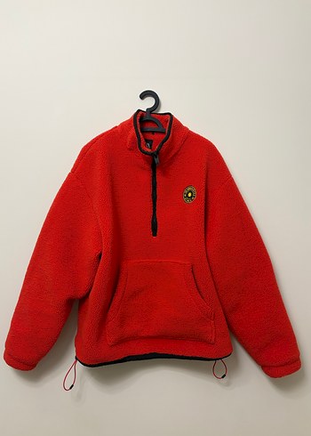 Zara Yarım Fermuarlı Yünlü Ceket - Görsel 3