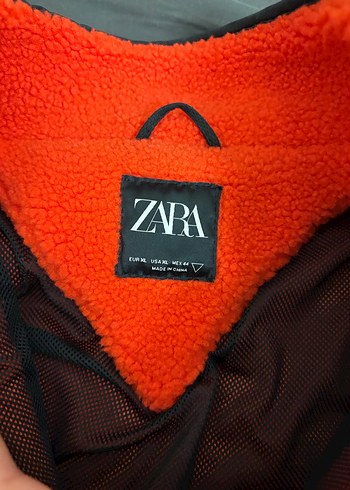 Zara Yarım Fermuarlı Yünlü Ceket - Görsel 7