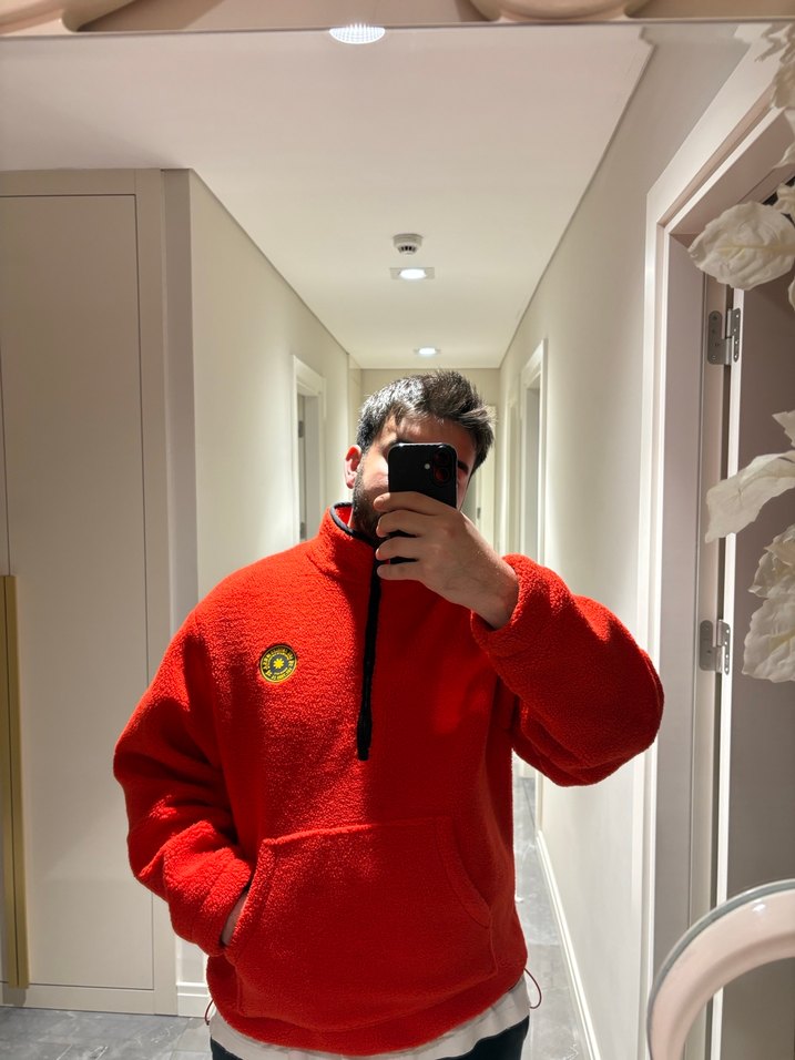 Zara Yarım Fermuarlı Yünlü Ceket - Görsel 2