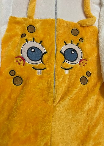 Sarı Kadife kadın Tulum - Görsel 2