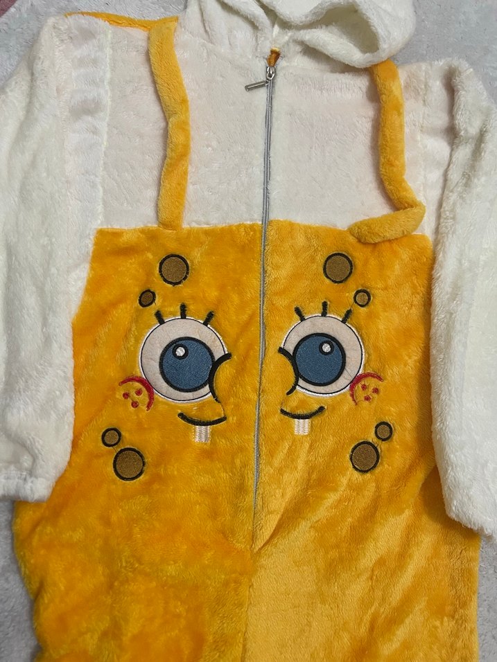 Sarı Kadife kadın Tulum - Görsel 5