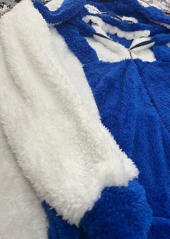 Mavi Disney peluş kadın tulum - Görsel 4