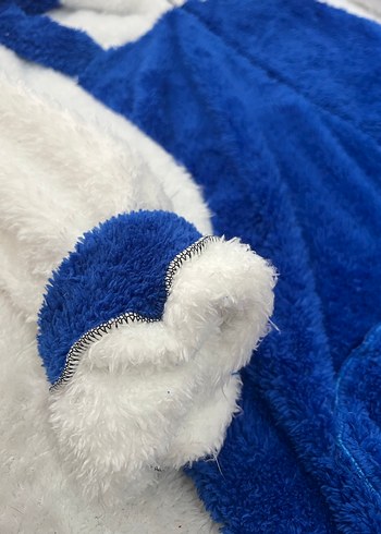 Mavi Disney peluş kadın tulum - Görsel 3