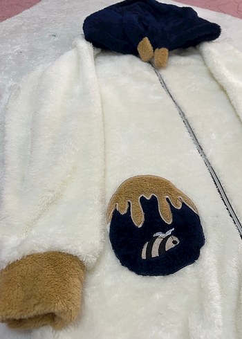 Peluş kadın tulum - Görsel 3