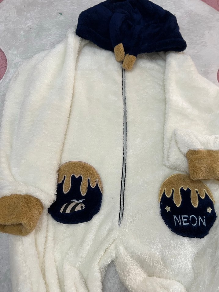 Peluş kadın tulum - Görsel 2