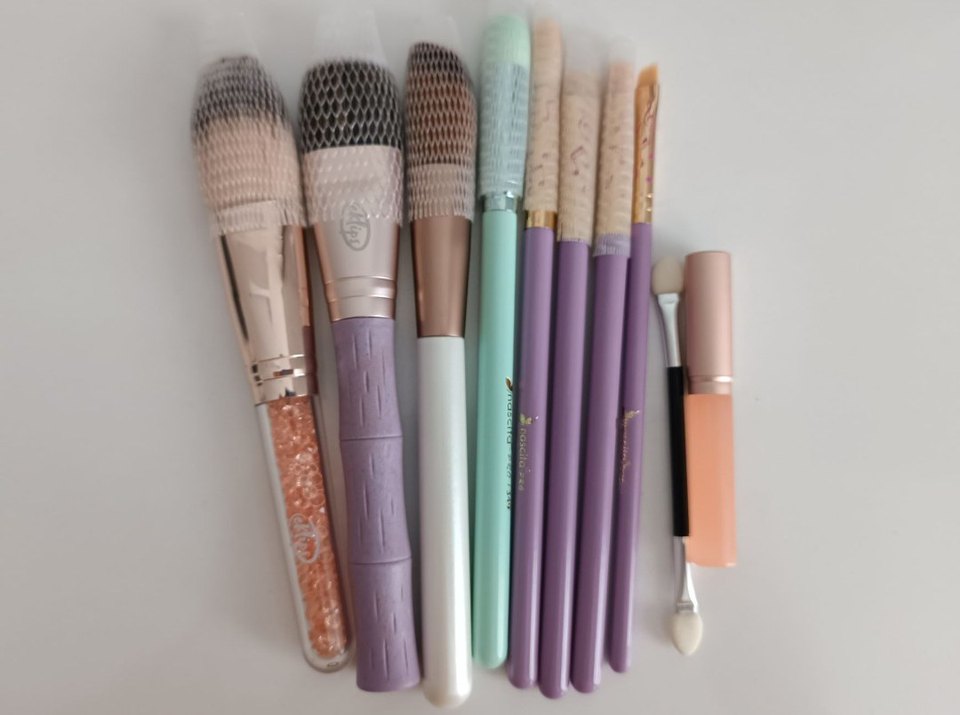 10 parça makyaj fırça seti - Görsel 2