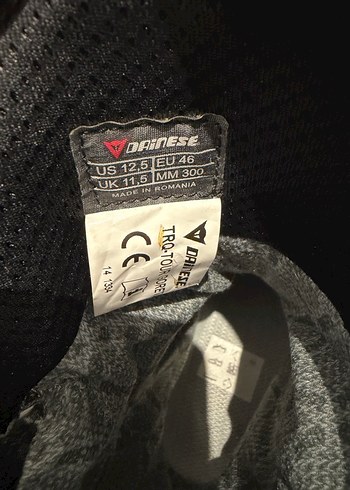 Dainese TRQ-Tour Gore-Tex EN13634:2010  46 Numara / Çok İyi - Görsel 3