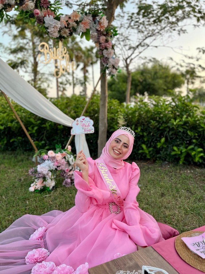 Tesettür bekarlığa veda elbisesi - Görsel 2