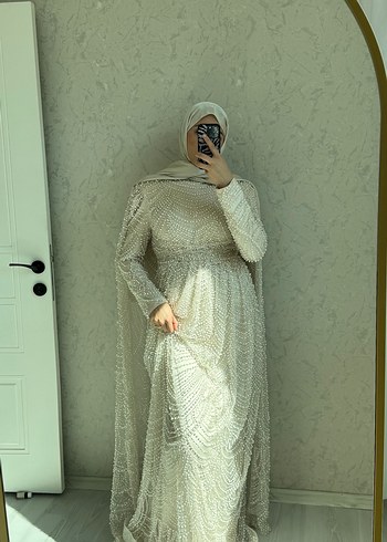 İnci işleme söz nişan abiye - Görsel 5