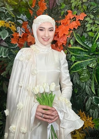 Tesettür Nikah Söz Elbisesi - Görsel 3