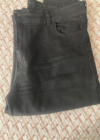 Gri Midi Boy Kadın Denim Pantolon - Görsel 2