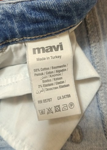Mavi Erkek Denim Normal Kesim Pantolon - Görsel 3