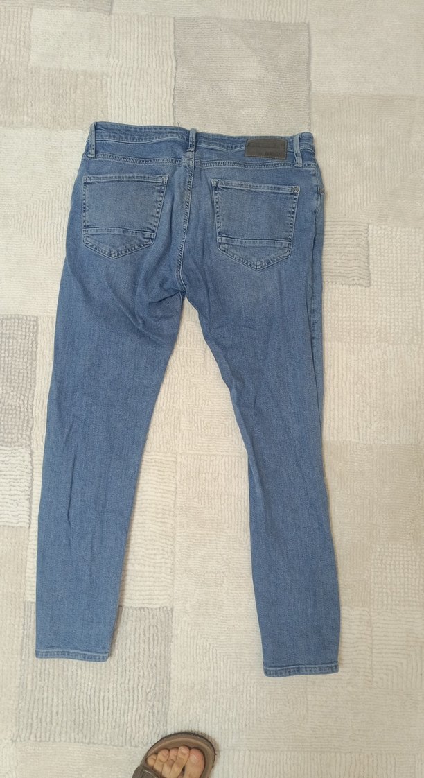 Mavi Erkek Denim Normal Kesim Pantolon - Görsel 5