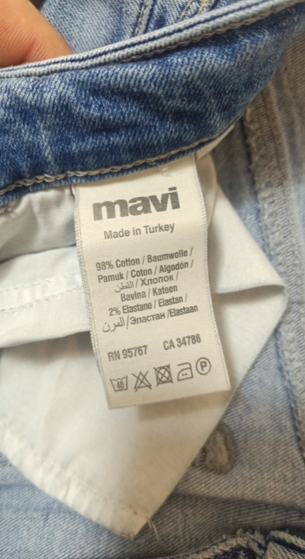 Mavi Erkek Denim Normal Kesim Pantolon - Görsel 3
