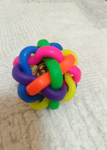 Renkli Diş Kaşıyıcı ve Çıngırak Top - Görsel 3