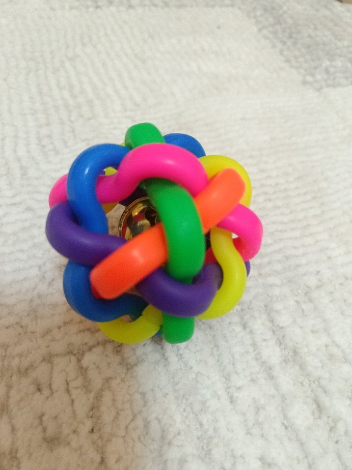 Renkli Diş Kaşıyıcı ve Çıngırak Top - Görsel 3