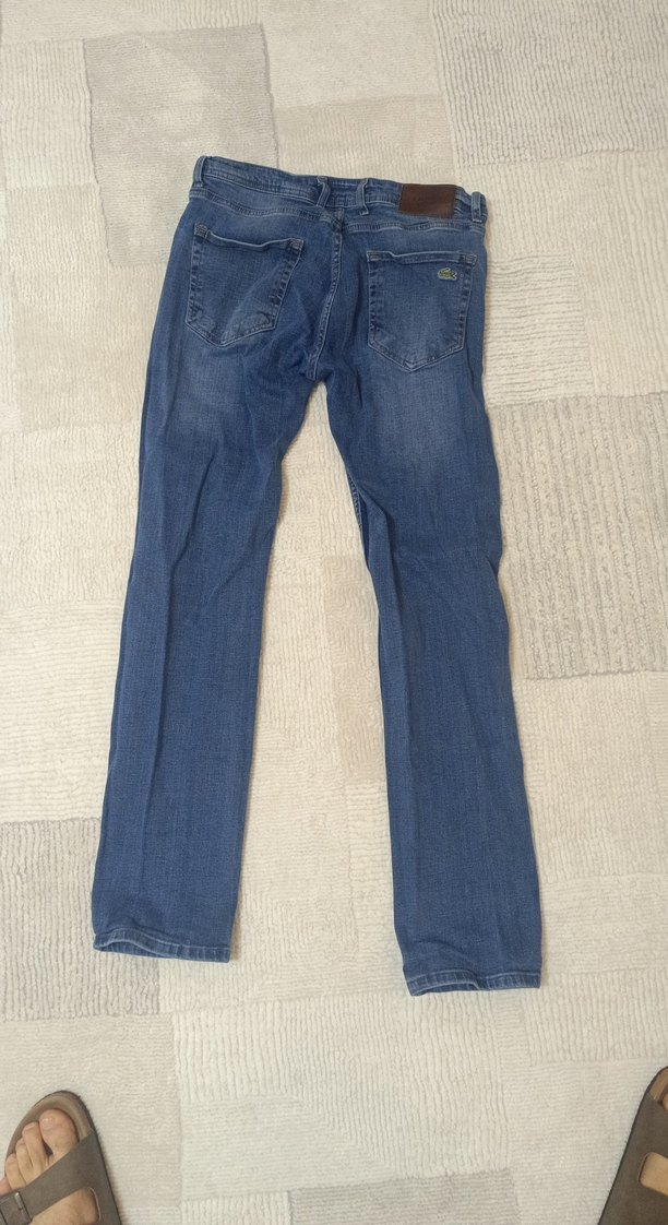 Erkek Mavi Regular Fit Denim Jean - Görsel 4