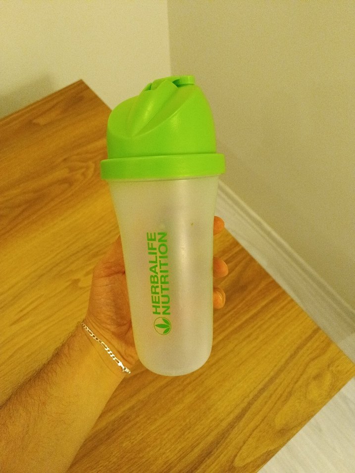 Yeşil Herbalife Beslenme Shaker Şişesi - Görsel 2