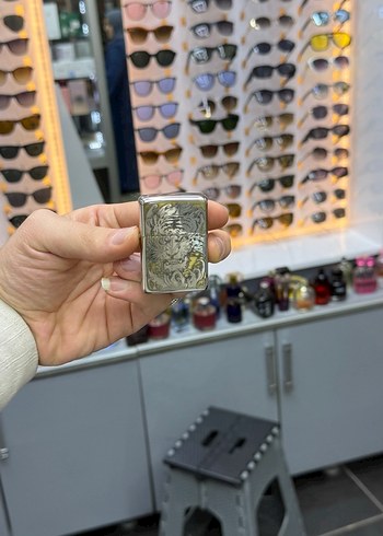 Altın Renk Parlak Erkek Güneş Gözlüğü - Görsel 2