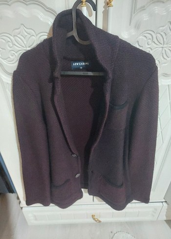 düğmeli bordo gri erkek ceket - Görsel 2