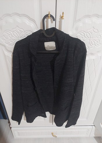 Gri Düğmeli erkek ceket - Görsel 2