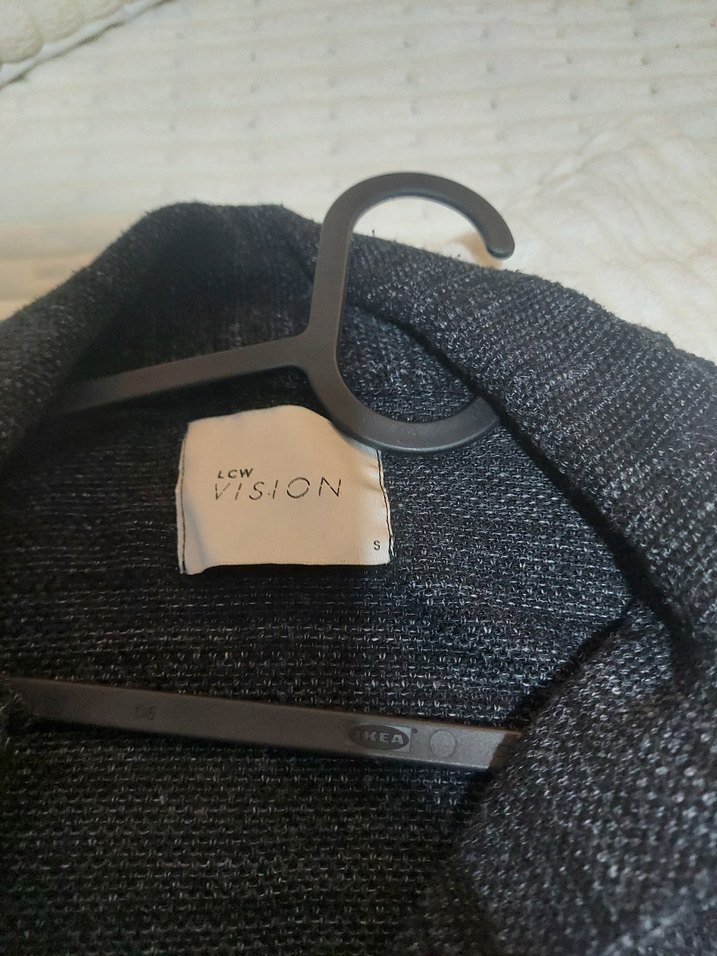 Gri Düğmeli erkek ceket - Görsel 3