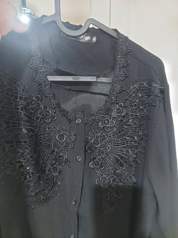 siyah gömlek - Görsel 2