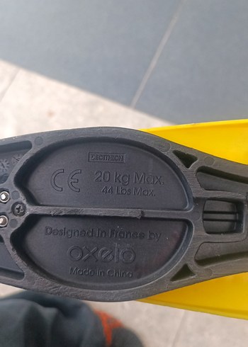 Sarı Çocuk Scooterı - Görsel 4