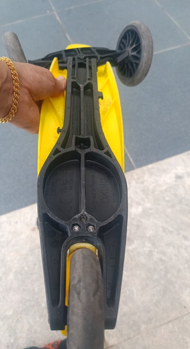 Sarı Çocuk Scooterı - Görsel 5