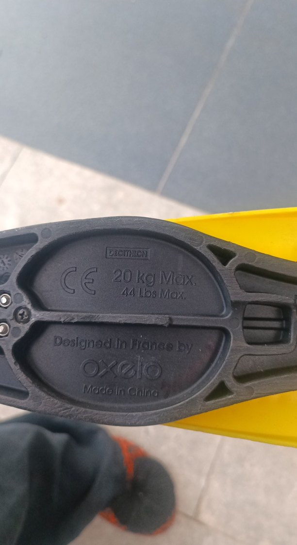 Sarı Çocuk Scooterı - Görsel 4