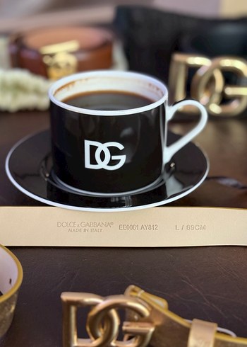 Altın Renk Deri Kadın Kemer - Görsel 5