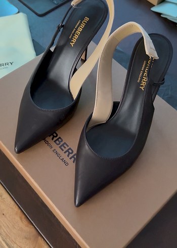 Klasik Siyah Tokalı Stiletto - Görsel 7