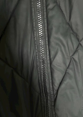 mavi şişme mont - Görsel 3