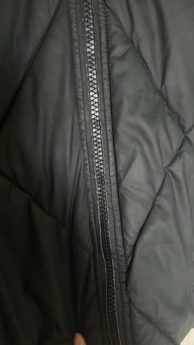 mavi şişme mont - Görsel 3