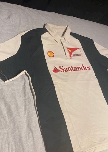 Uzun Kollu Baskılı Erkek Polo Tişört - Görsel 2