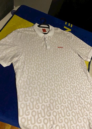 Erkek Beyaz Pamuklu Polo Tişört - Görsel 2