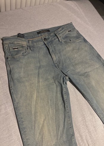 Mavi Black Bej Baskılı Bol Kesim erkek Kot Pantolon - Görsel 3