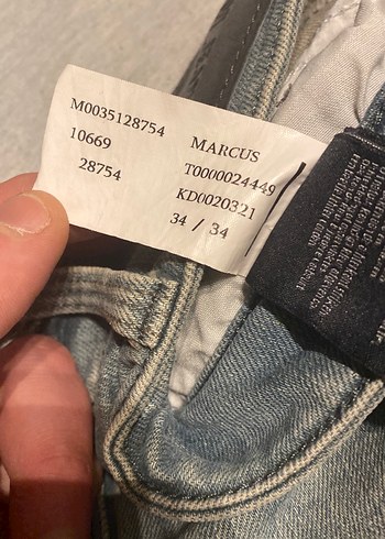 Mavi Black Bej Baskılı Bol Kesim erkek Kot Pantolon - Görsel 2