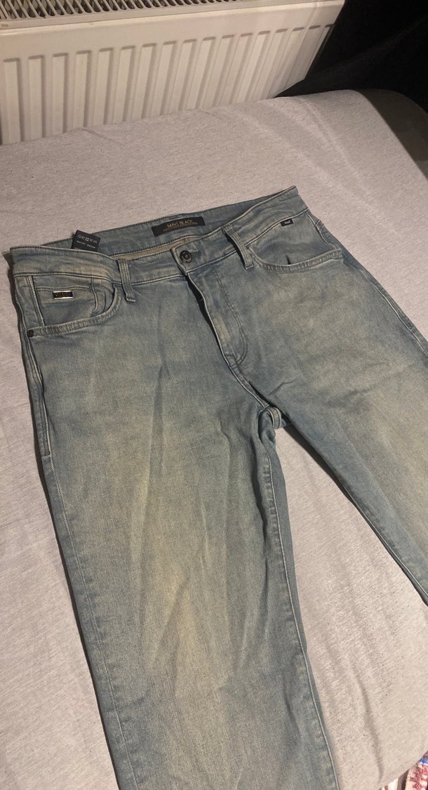 Mavi Black Bej Baskılı Bol Kesim erkek Kot Pantolon - Görsel 3