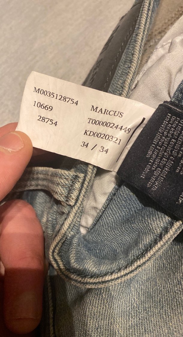 Mavi Black Bej Baskılı Bol Kesim erkek Kot Pantolon - Görsel 2