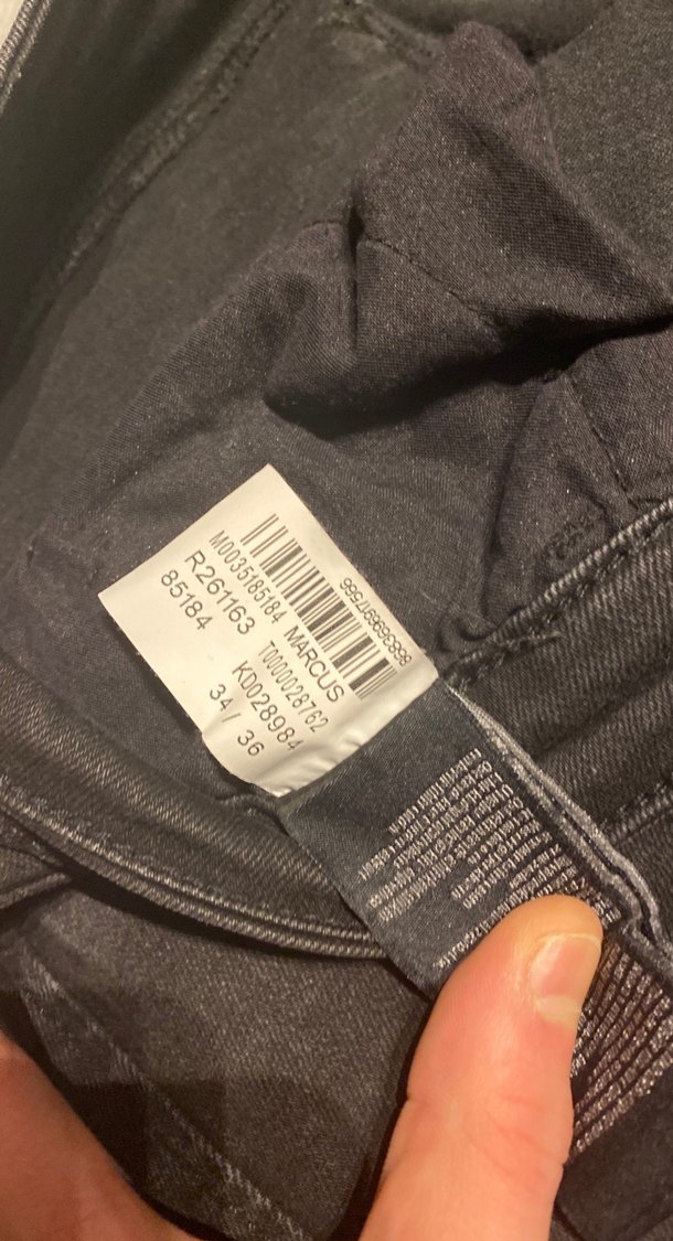 Mavi Black Siyah erkek Jean Pantolon - Görsel 2