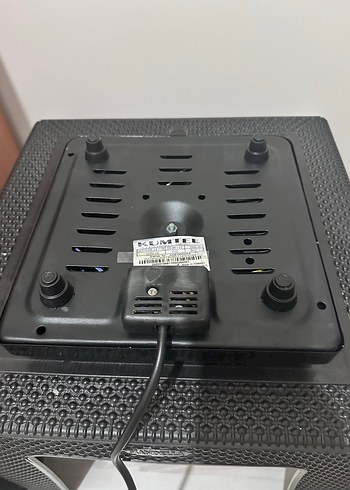 KUMTİ Elektrikli Ocak 1500W Siyah - Görsel 2