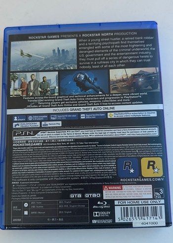 Grand Theft Auto V PS4 Oyun - Görsel 2