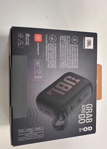 JBL Go 4 Siyah Bluetooth Hoparlör - Görsel 2