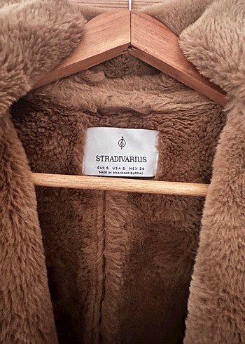 Kahverengi Süet Kürklü Kadın Ceket - Görsel 3