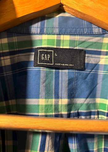 Düğmeli Çok Renkli Erkek Gömlek - Görsel 2