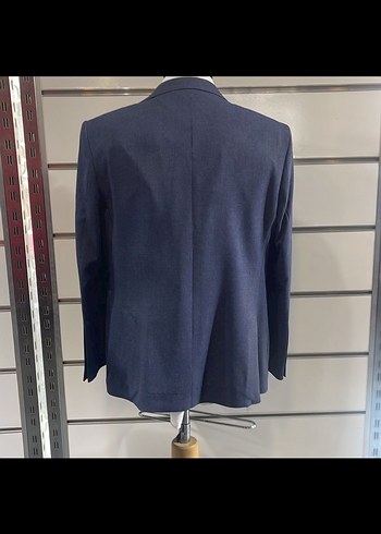 Erkek Lacivert Klasik Kesim Ceket - Görsel 4