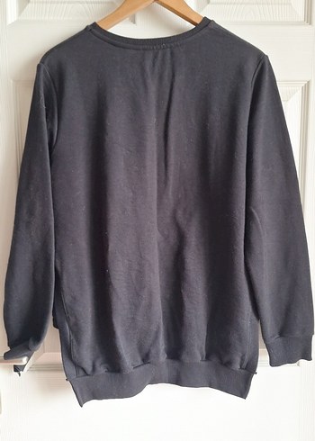 Nakışlı Bisiklet Baskılı Kadın Sweatshirt - Görsel 4